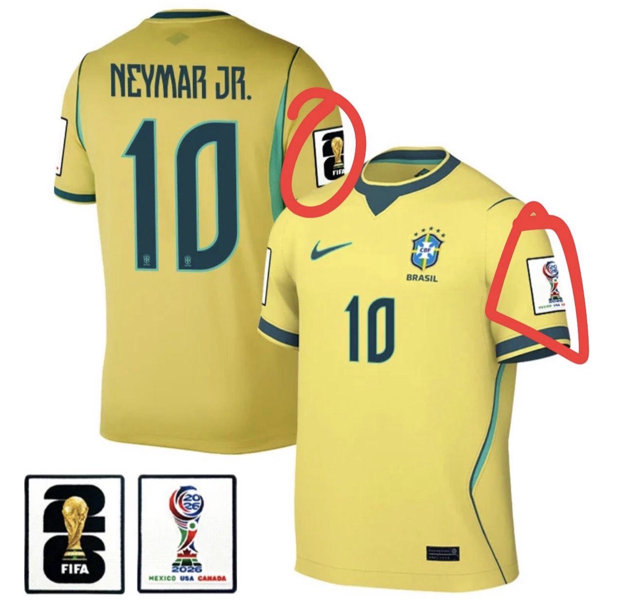 Brasil Neymar + Patch