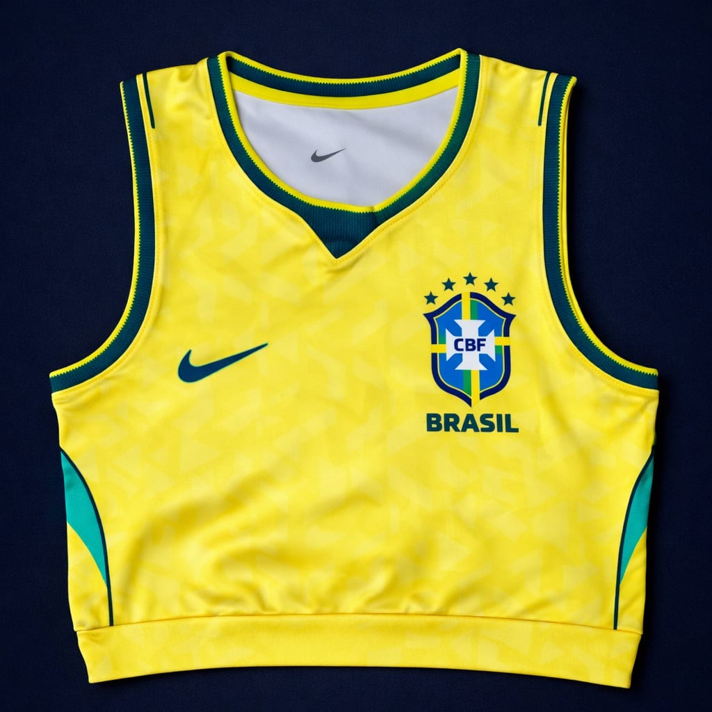 Brasil Cropt feminino M